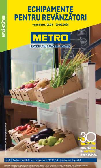 Cataloage Metro - 01.04.2026 - 30.06.2026.