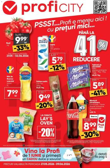 Cataloage Profi City - 27.05.2026 - 09.06.2026.