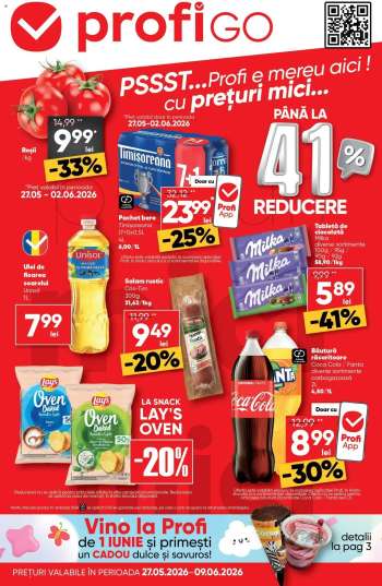 Cataloage Profi GO - 27.05.2026 - 09.06.2026.