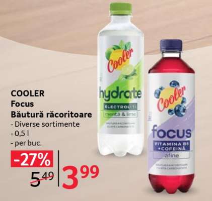 COOLER Focus Băutură răcoritoare