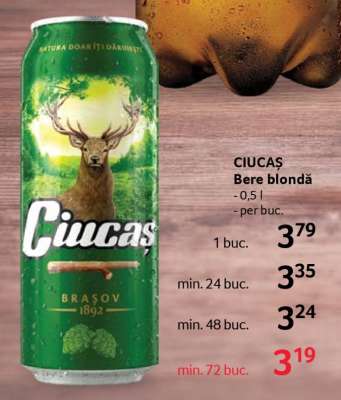 CIUCAŞ Bere blondă