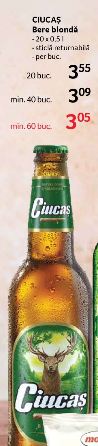CIUCAŞ Bere blondă