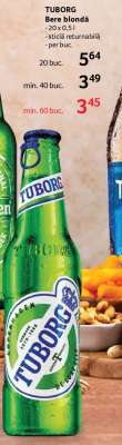 TUBORG Bere blondă