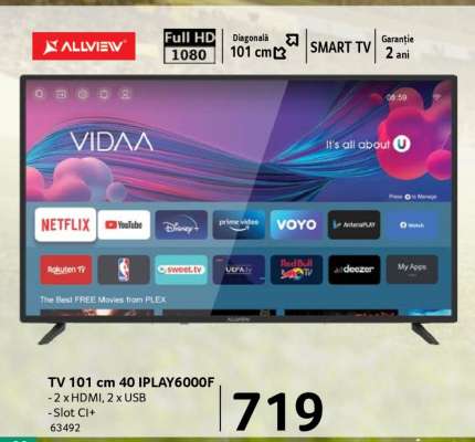 TV 101 cm 40 IPLAY6000F
