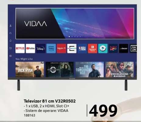 Televizor 81 cm V32R0502