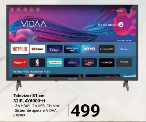 Televizor 81 cm 32IPLAY6000-H