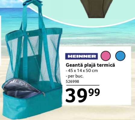 Geantă plajă termică