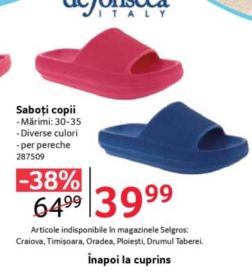 Saboți copii