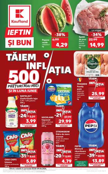 Cataloage Kaufland - 03.06.2026 - 08.06.2026.