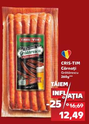 CRIS-TIM Cârnați Grătărescu 260g