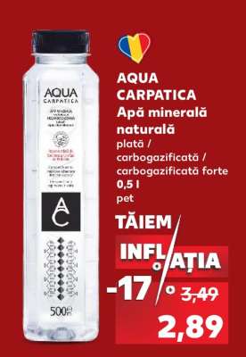 AQUA CARPATICA Apă minerală naturală