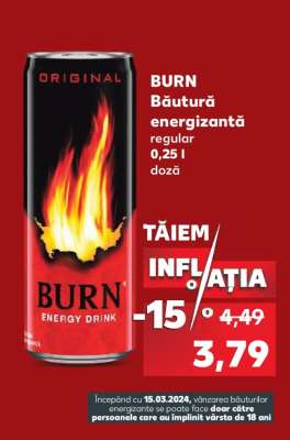 BURN Băutură energizantă