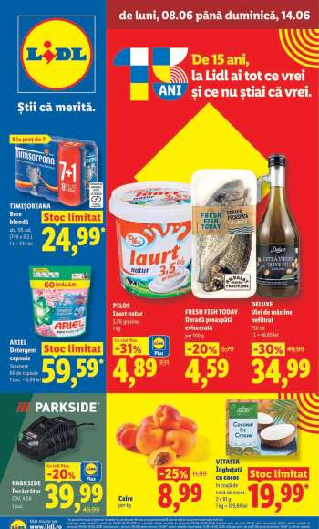Cataloage Lidl - 08.06.2026 - 14.06.2026.