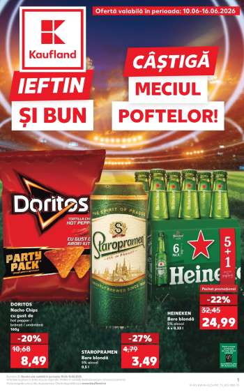 Cataloage Kaufland - 10.06.2026 - 16.06.2026.