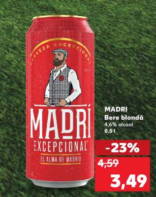 MADRI Bere blondă
