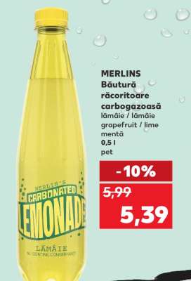 MERLINS Băutură răcoritoare carbogazoasă