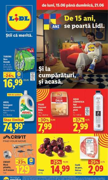Cataloage Lidl - 15.06.2026 - 21.06.2026.