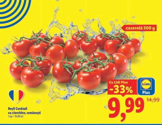 Roșii cocktail