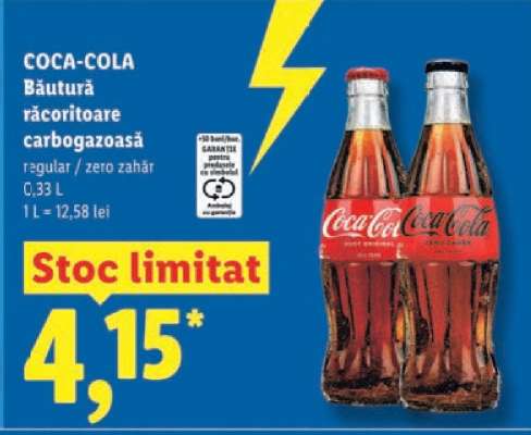 COCA-COLA Băutură răcoritoare carbogazoasă