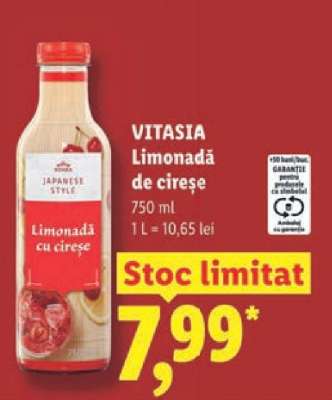 VITASIA Limonadă de cireșe
