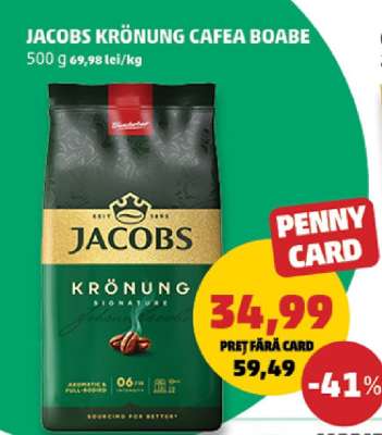 Jacobs Krönung Cafea Boabe