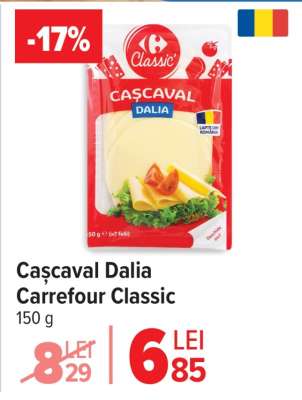 Cașcaval Dalia Carrefour Classic