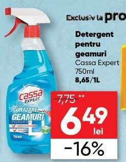 Detergent pentru geamuri