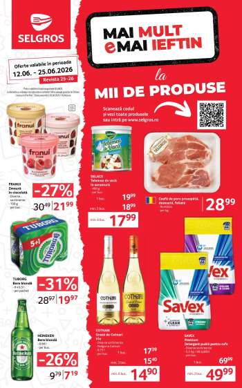 Cataloage Selgros - 12.06.2026 - 25.06.2026.