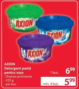 AXION Detergent pastă pentru vase