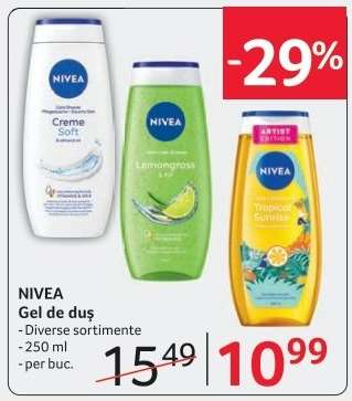 NIVEA Gel de duş