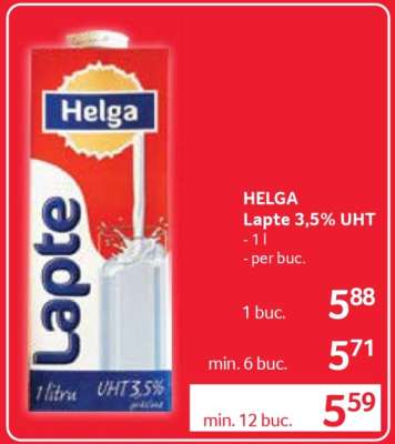HELGA Lapte 3,5% UHT
