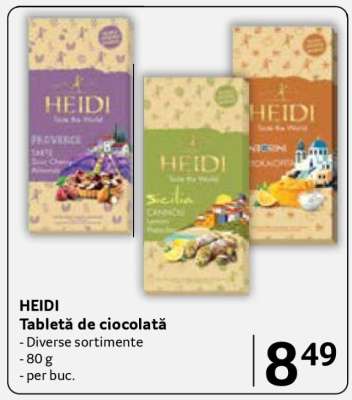 HEIDI Tabletă de Ciocolată