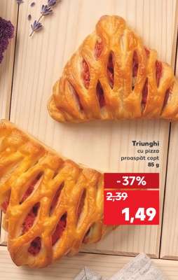 Triunghi cu pizza