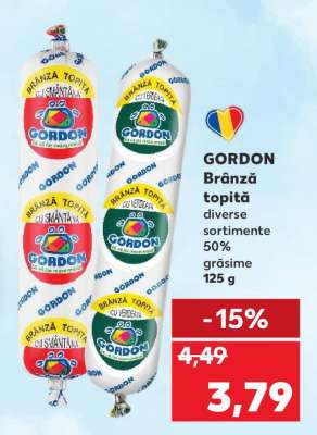 GORDON Brânză topită