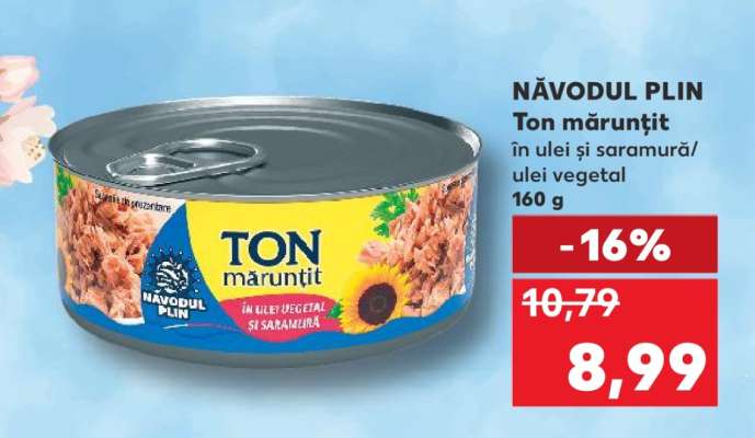 NĂVODUL PLIN Ton mărunțit