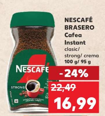 NESCAFÉ BRASERO Cafea instant