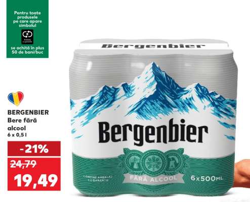 BERGENBIER Bere fără alcool