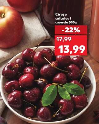Cireșe calitatea I caserolă 500g