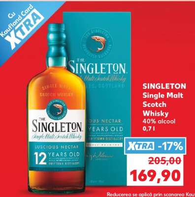 SINGLETON Single malt scotch whisky