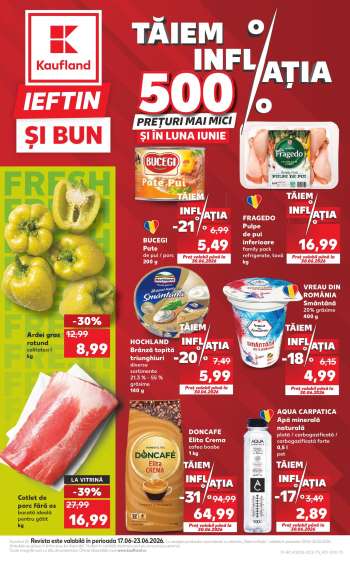 Cataloage Kaufland - 17.06.2026 - 23.06.2026.