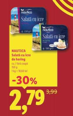 Nautica Salată cu icre de hering