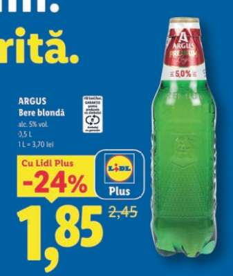 ARGUS Bere blondă