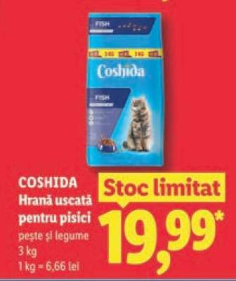 Coshida Hrană uscată pentru pisici