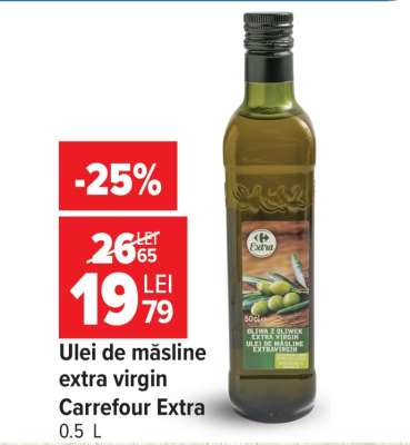 Ulei de măsline Extra Virgin Carrefour Extra