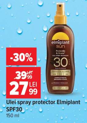Ulei spray protector Elmiplant SPF30
