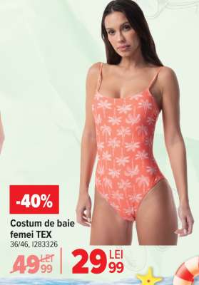 Costum de baie femei TEX