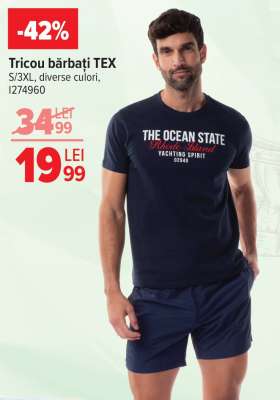 Tricou bărbați, TEX