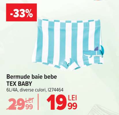 Bermude baie, bebe TEX BABY