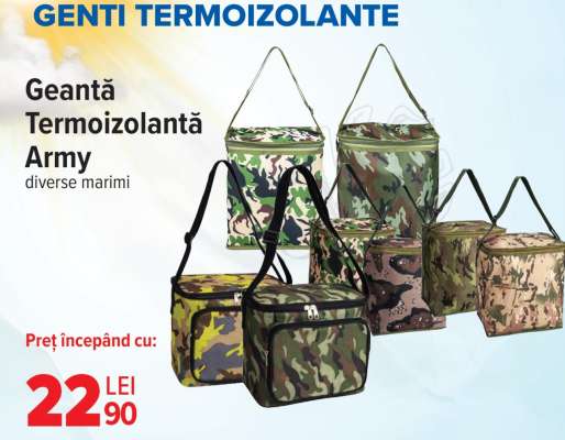 Geantă termoizolantă Army