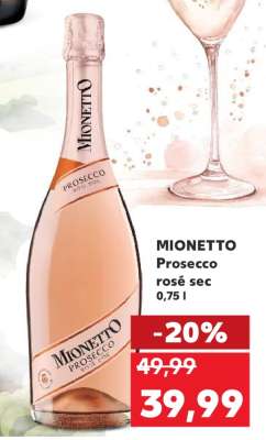 Mionetto Prosecco rosé sec